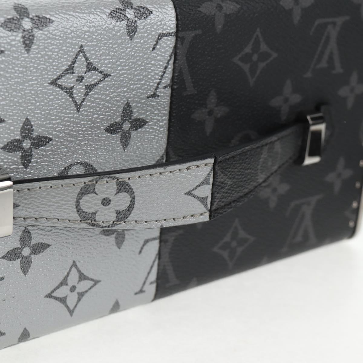 LOUIS VUITTON Monogram Eclipse Split Mini Box Trunk Bag M21022 LV Auth 141164SM