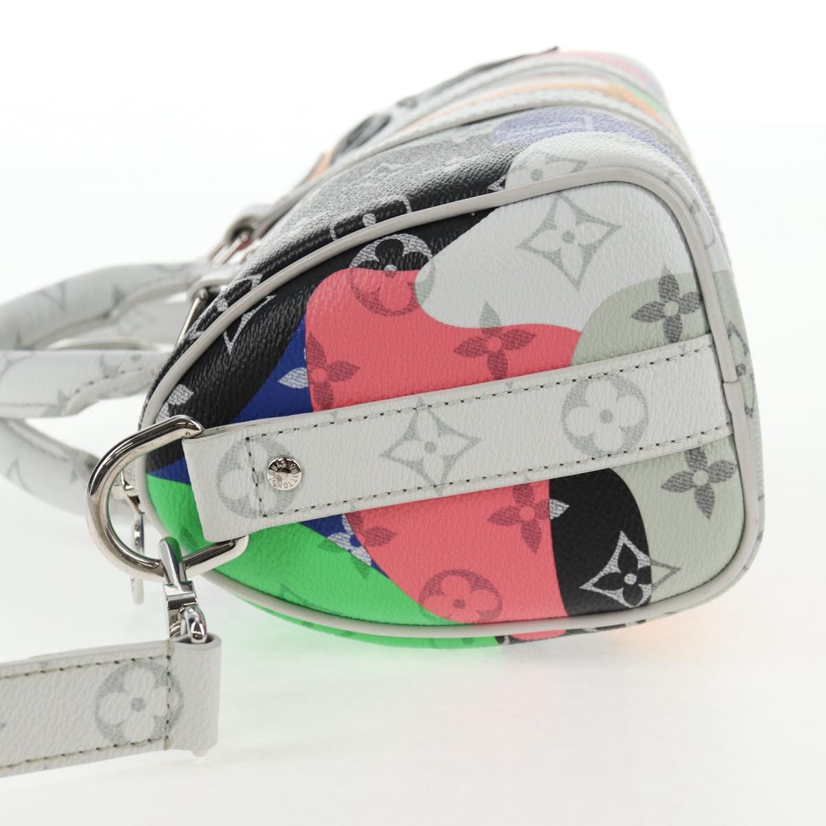 LOUIS VUITTON LV Portrait Keepall Bandouliere 25 Hand Bag M46701 LV Auth 141166M
