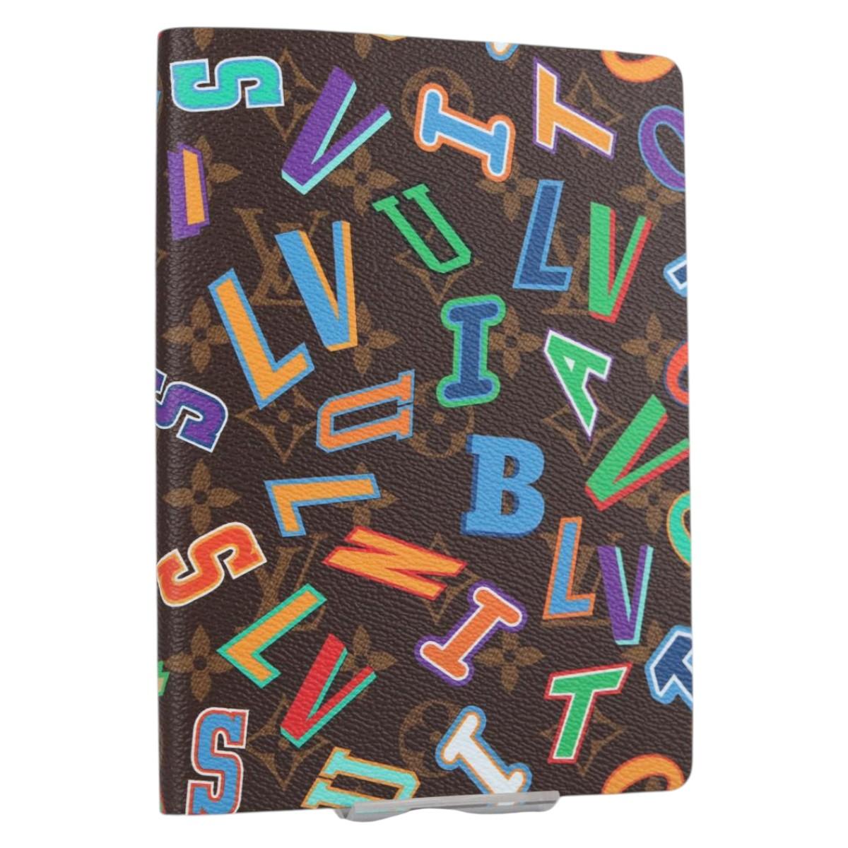 LOUIS VUITTON Monogram LVxNBA Kaye Clemence Note Cover GI0563 LV Auth 141174M