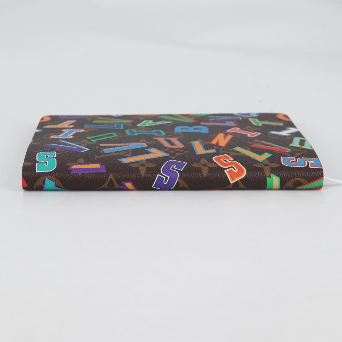 LOUIS VUITTON Monogram LVxNBA Kaye Clemence Note Cover GI0563 LV Auth 141174M