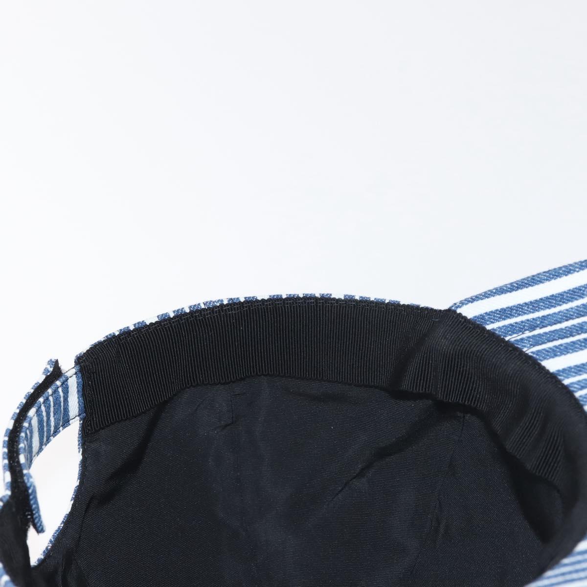 Miu Miu Cap Denim M Blue Auth 141183M