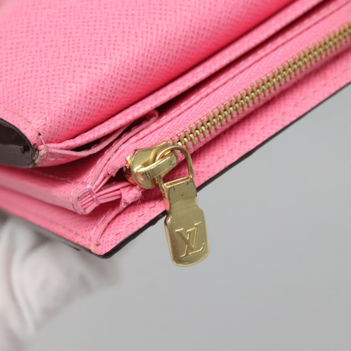 LOUIS VUITTON Monogram Vivienne Portefeuille Sarah Wallet M68491 LV Auth 141194M