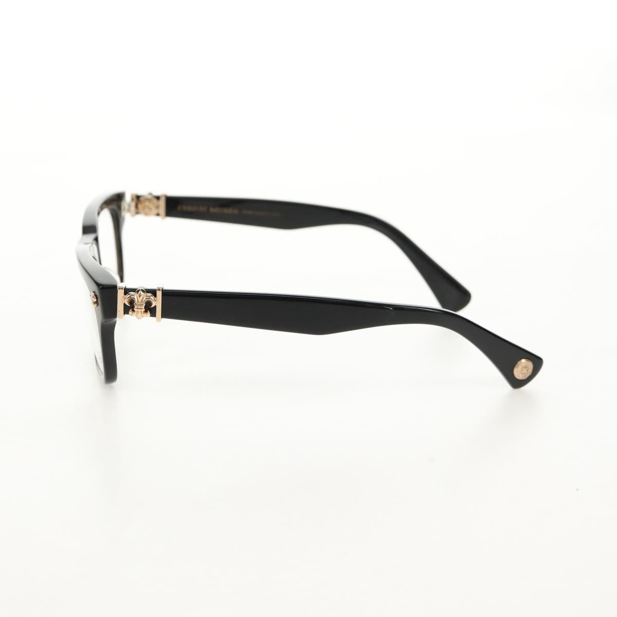 Chrome Hearts GITTIN ANY BS Flare Glasses plastic Black Auth 141196M