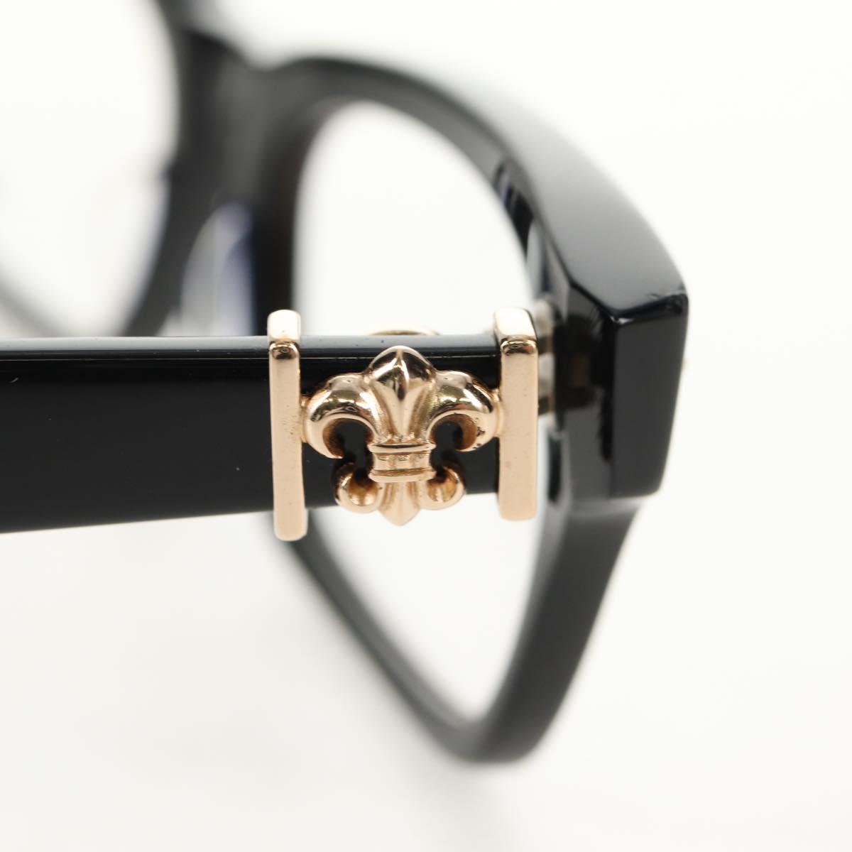 Chrome Hearts GITTIN ANY BS Flare Glasses plastic Black Auth 141196M