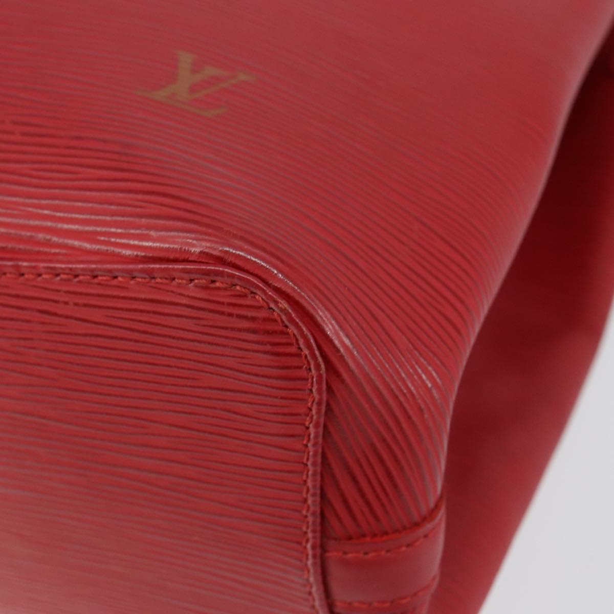 LOUIS VUITTON Epi Mandala MM Shoulder Bag Red M5889E LV Auth 141224