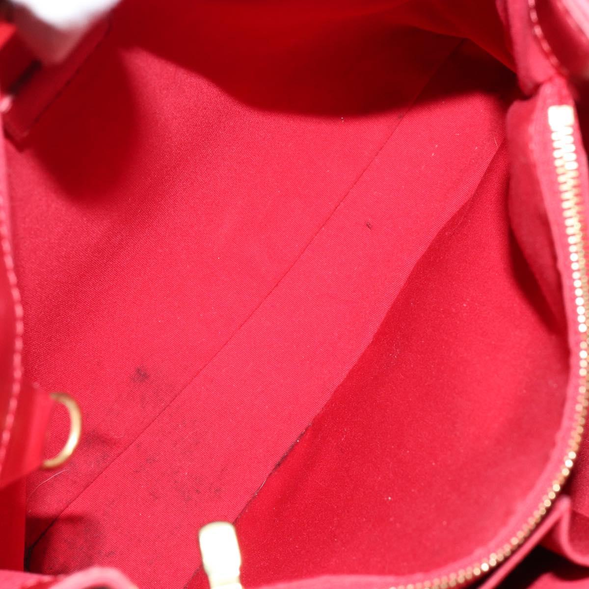 LOUIS VUITTON Epi Mandala MM Shoulder Bag Red M5889E LV Auth 141224