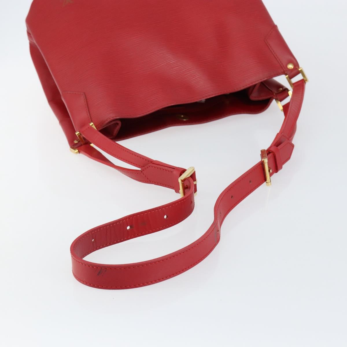 LOUIS VUITTON Epi Mandala MM Shoulder Bag Red M5889E LV Auth 141224