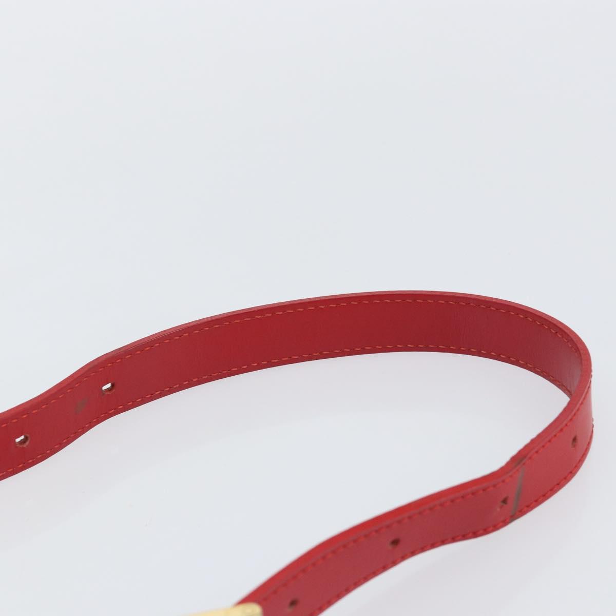 LOUIS VUITTON Epi Mandala MM Shoulder Bag Red M5889E LV Auth 141224