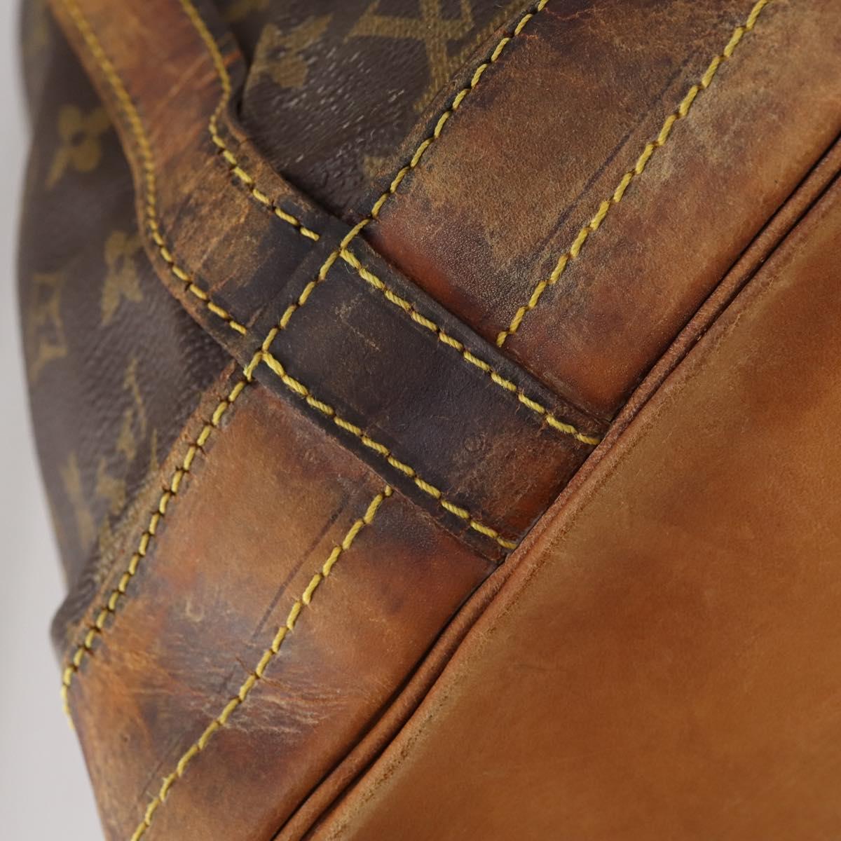 LOUIS VUITTON Monogram Noe Shoulder Bag M42224 LV Auth 141232