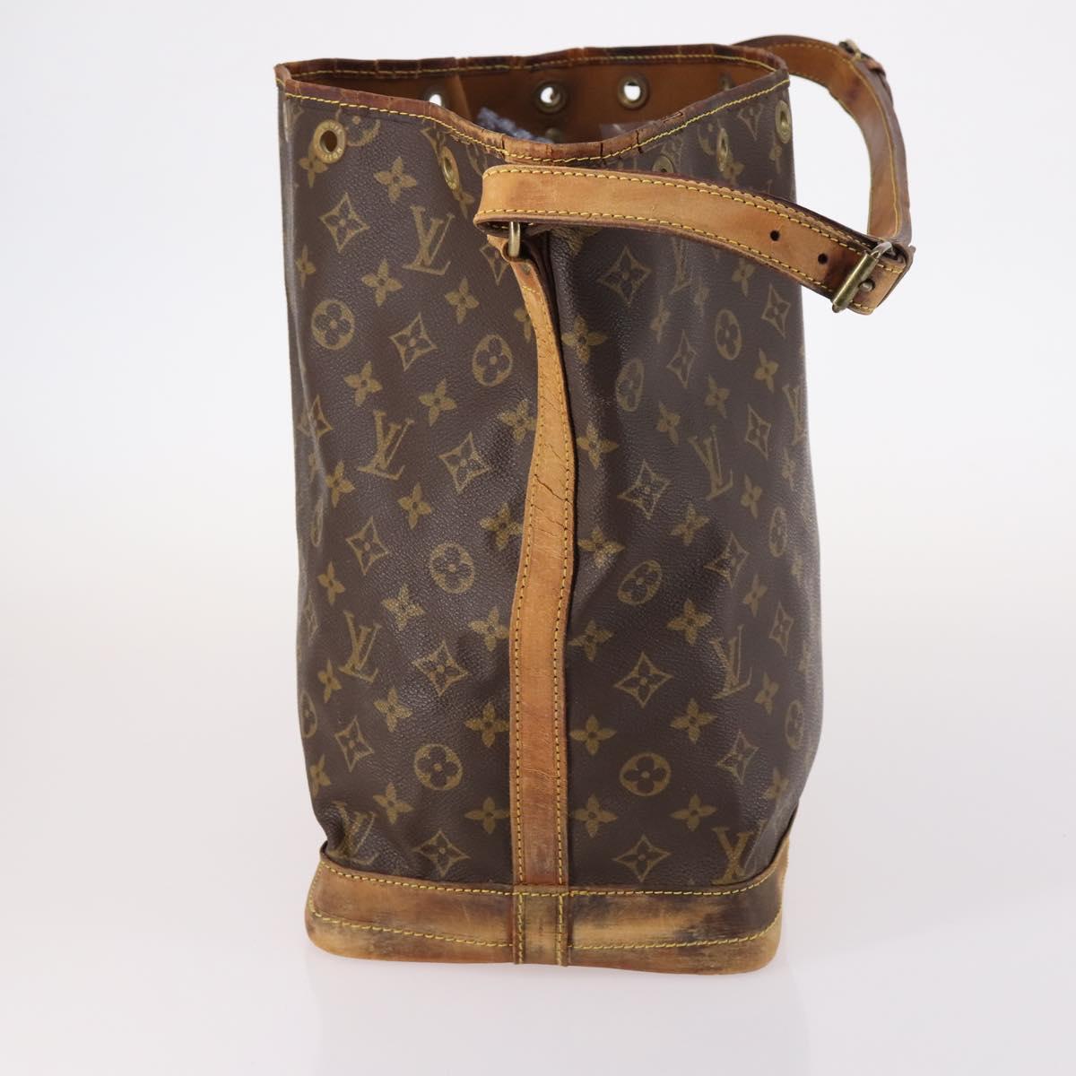 LOUIS VUITTON Monogram Noe Shoulder Bag M42224 LV Auth 141232