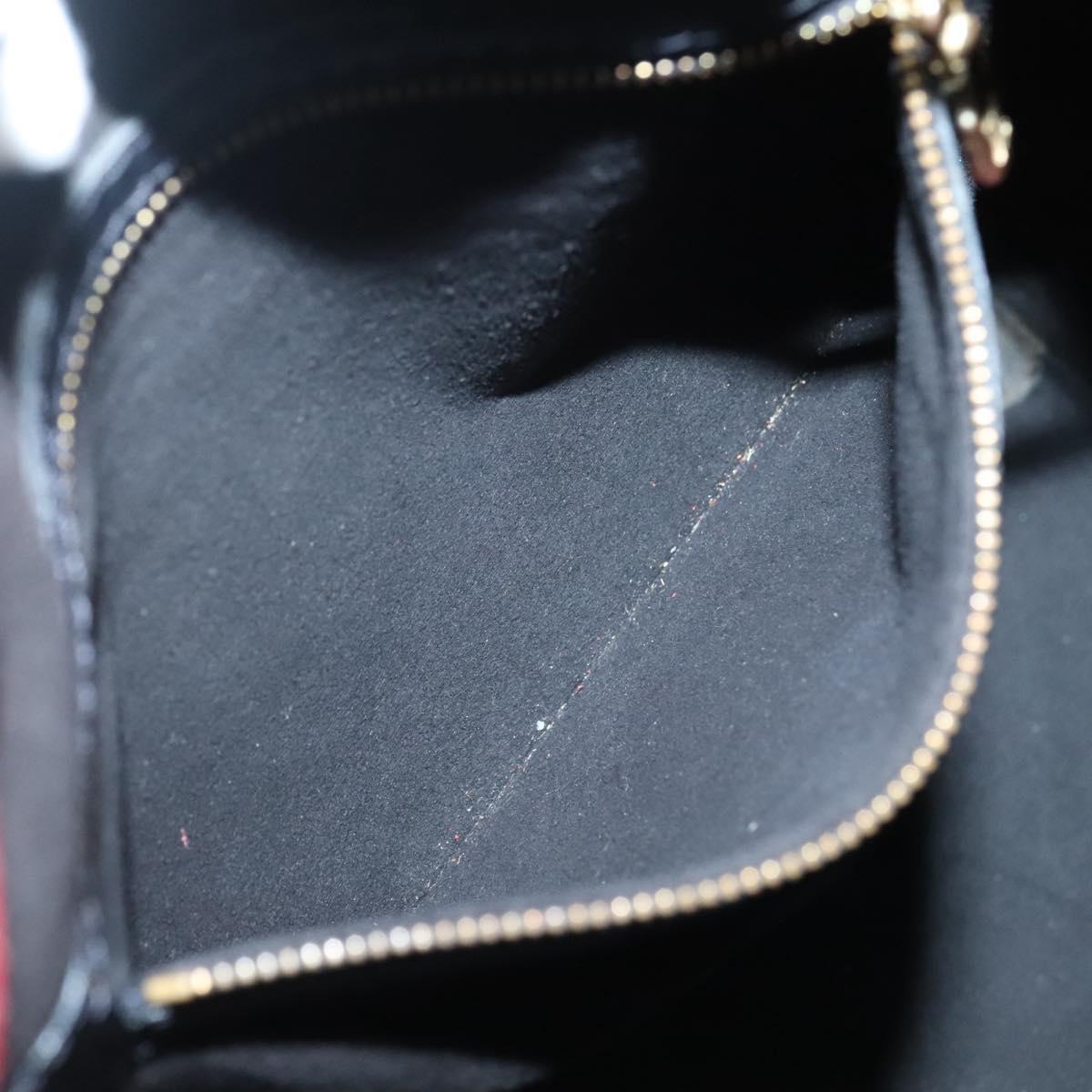 LOUIS VUITTON Epi Noe Shoulder Bag Bicolor Black Red M44017 LV Auth 141236