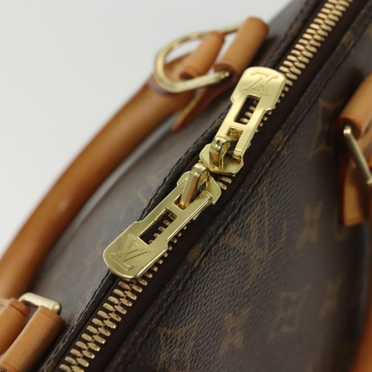 LOUIS VUITTON Monogram Alma Hand Bag M51130 LV Auth 141293