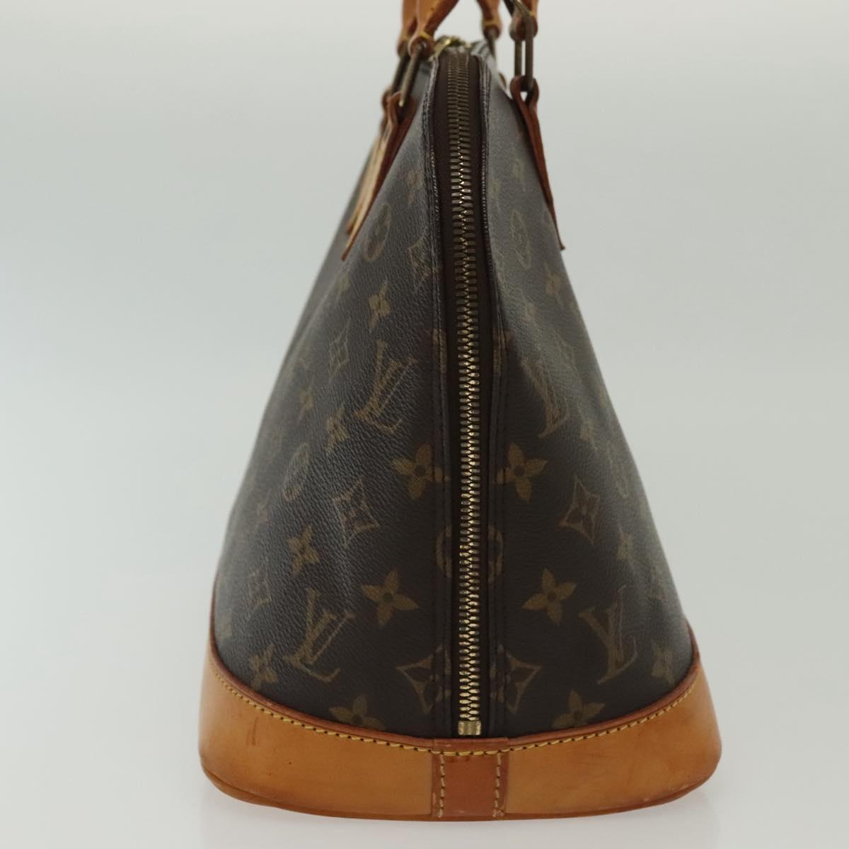 LOUIS VUITTON Monogram Alma Hand Bag M51130 LV Auth 141294