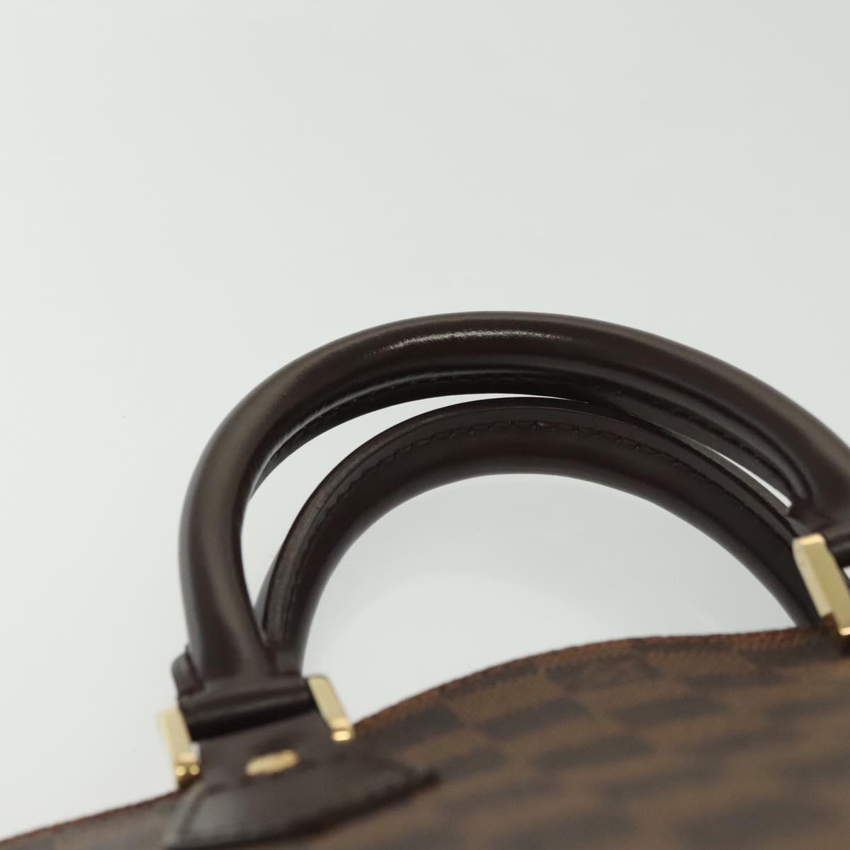LOUIS VUITTON Damier Ebene Alma Hand Bag N51131 LV Auth 141296
