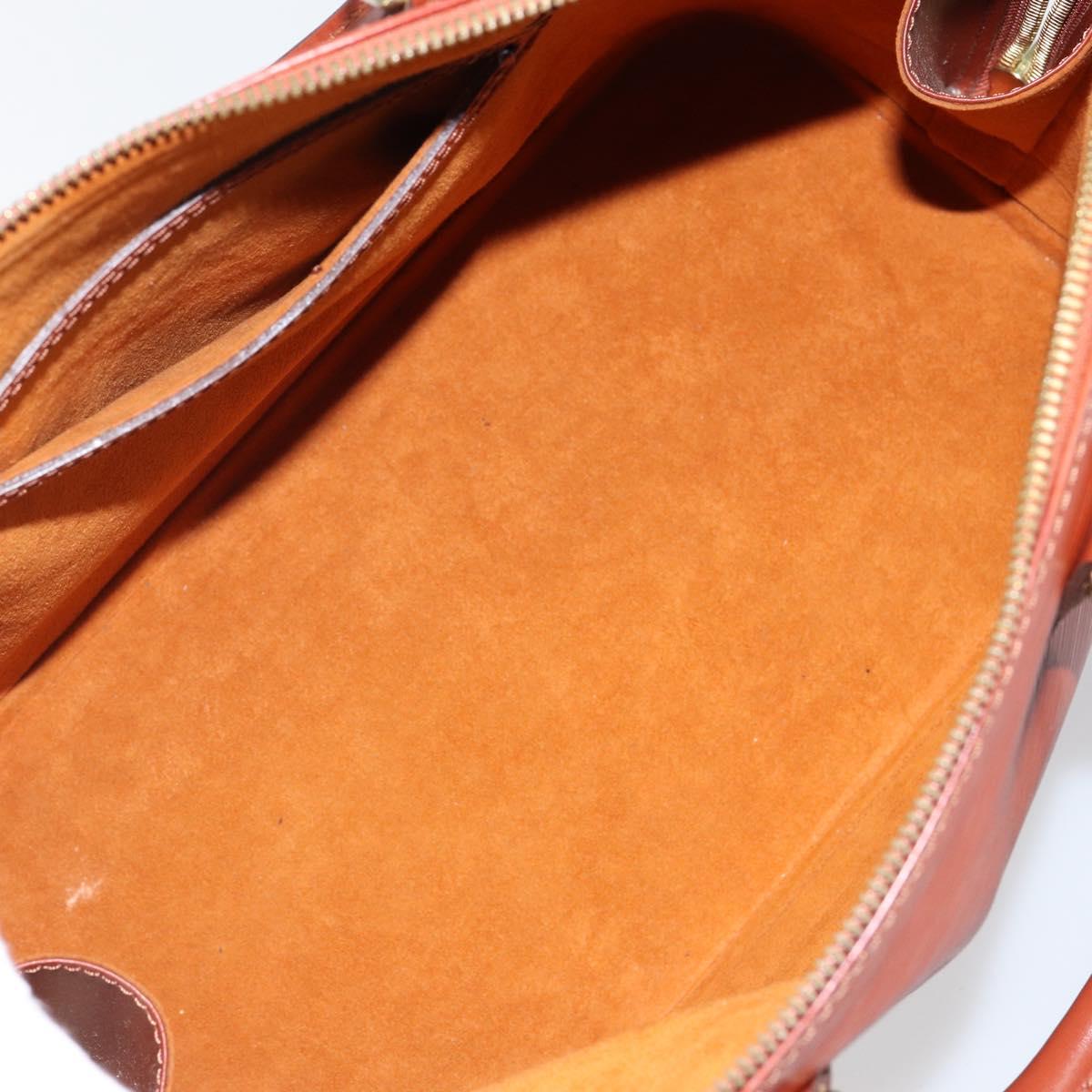 LOUIS VUITTON Epi Alma Hand Bag Brown M52143 LV Auth 141298