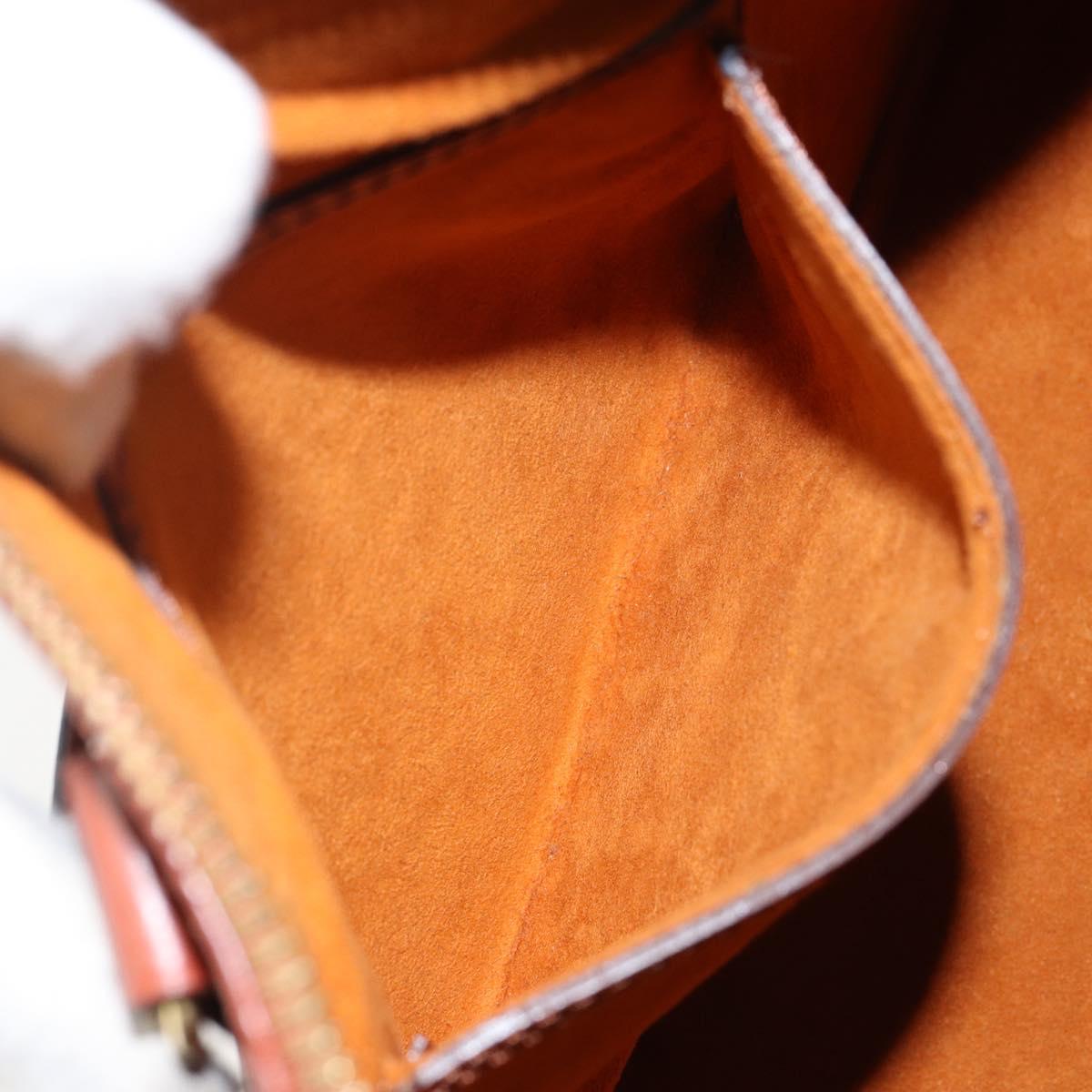 LOUIS VUITTON Epi Alma Hand Bag Brown M52143 LV Auth 141298