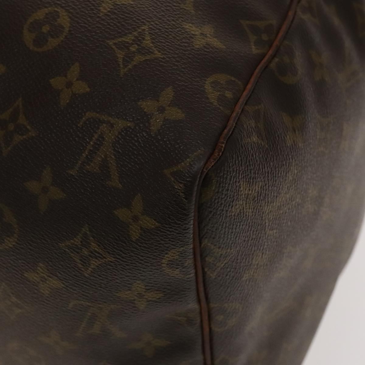 LOUIS VUITTON Monogram Keepall 55 Boston Bag M41424 LV Auth 141304