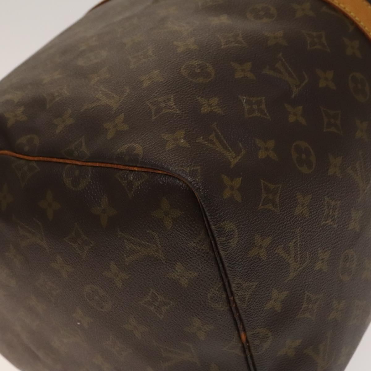 LOUIS VUITTON Monogram Keepall 55 Boston Bag M41424 LV Auth 141305