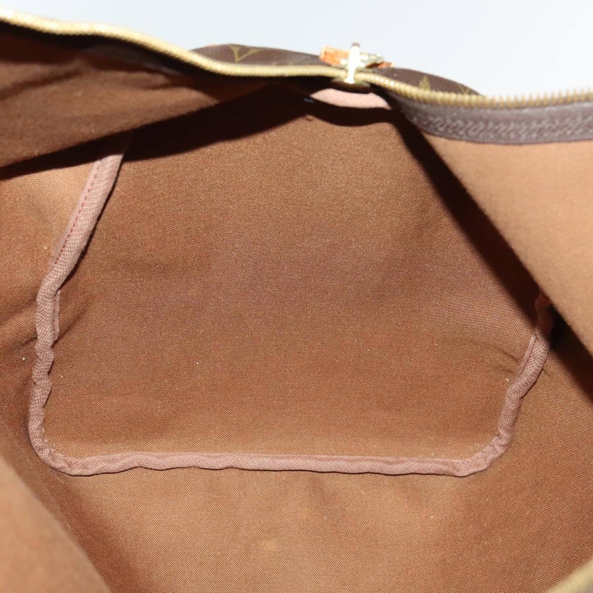 LOUIS VUITTON Monogram Keepall 55 Boston Bag M41424 LV Auth 141305