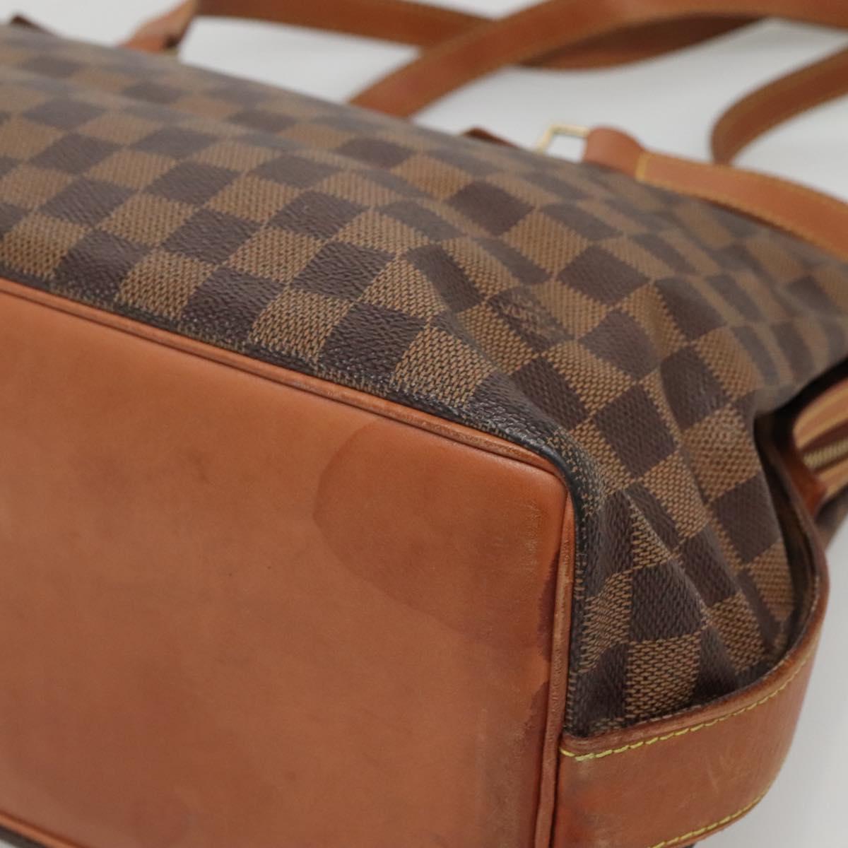 LOUIS VUITTON Damier Ebene Colombine Bag 100th anniversary N99037 LV Auth 141322