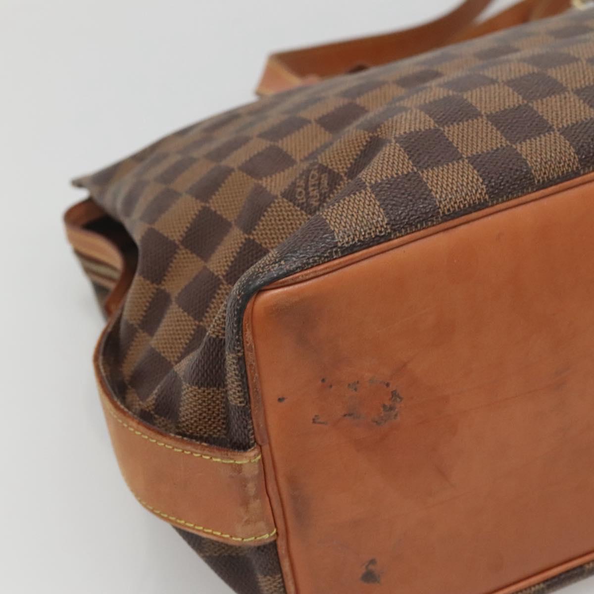 LOUIS VUITTON Damier Ebene Colombine Bag 100th anniversary N99037 LV Auth 141322