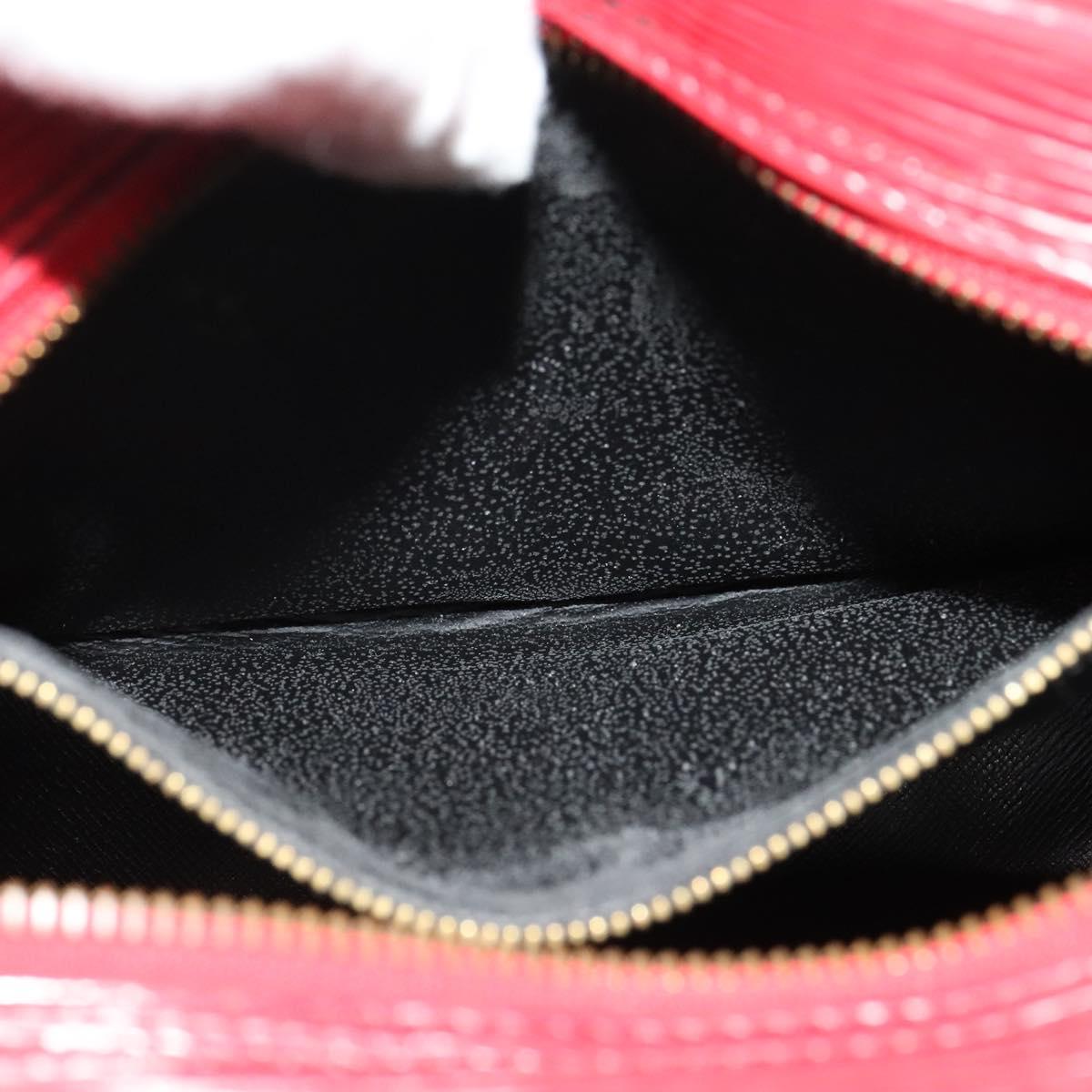 LOUIS VUITTON Epi Jeune Fille MM Shoulder Bag Red M52157 LV Auth 141329