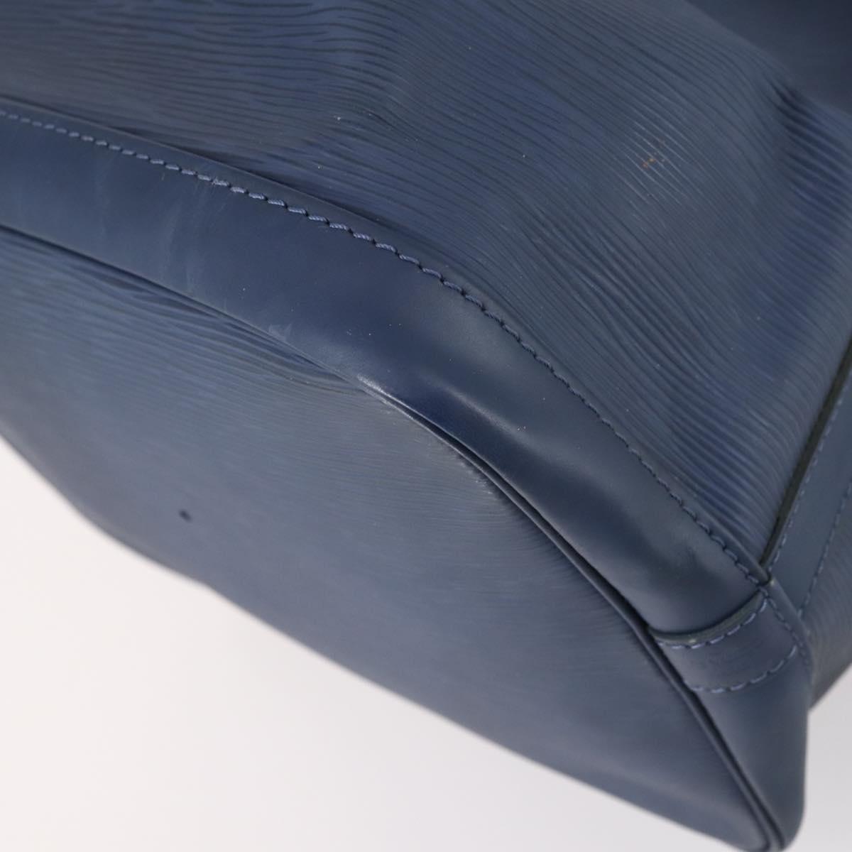 LOUIS VUITTON Epi Petit Noe Shoulder Bag Myrtille M5901G LV Auth 141334