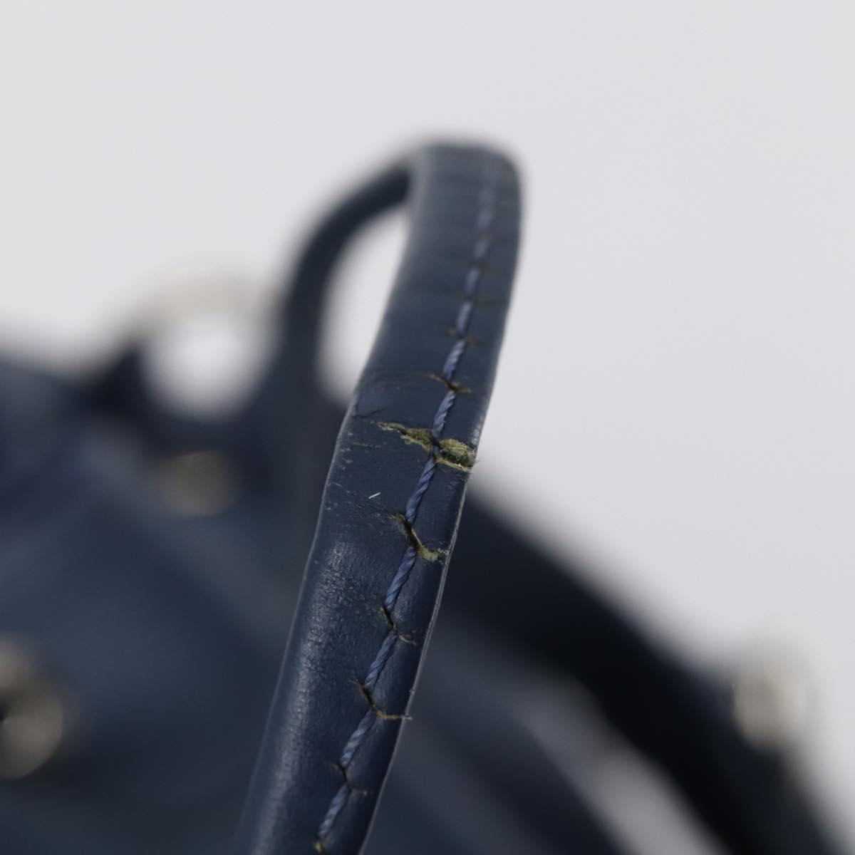 LOUIS VUITTON Epi Petit Noe Shoulder Bag Myrtille M5901G LV Auth 141334