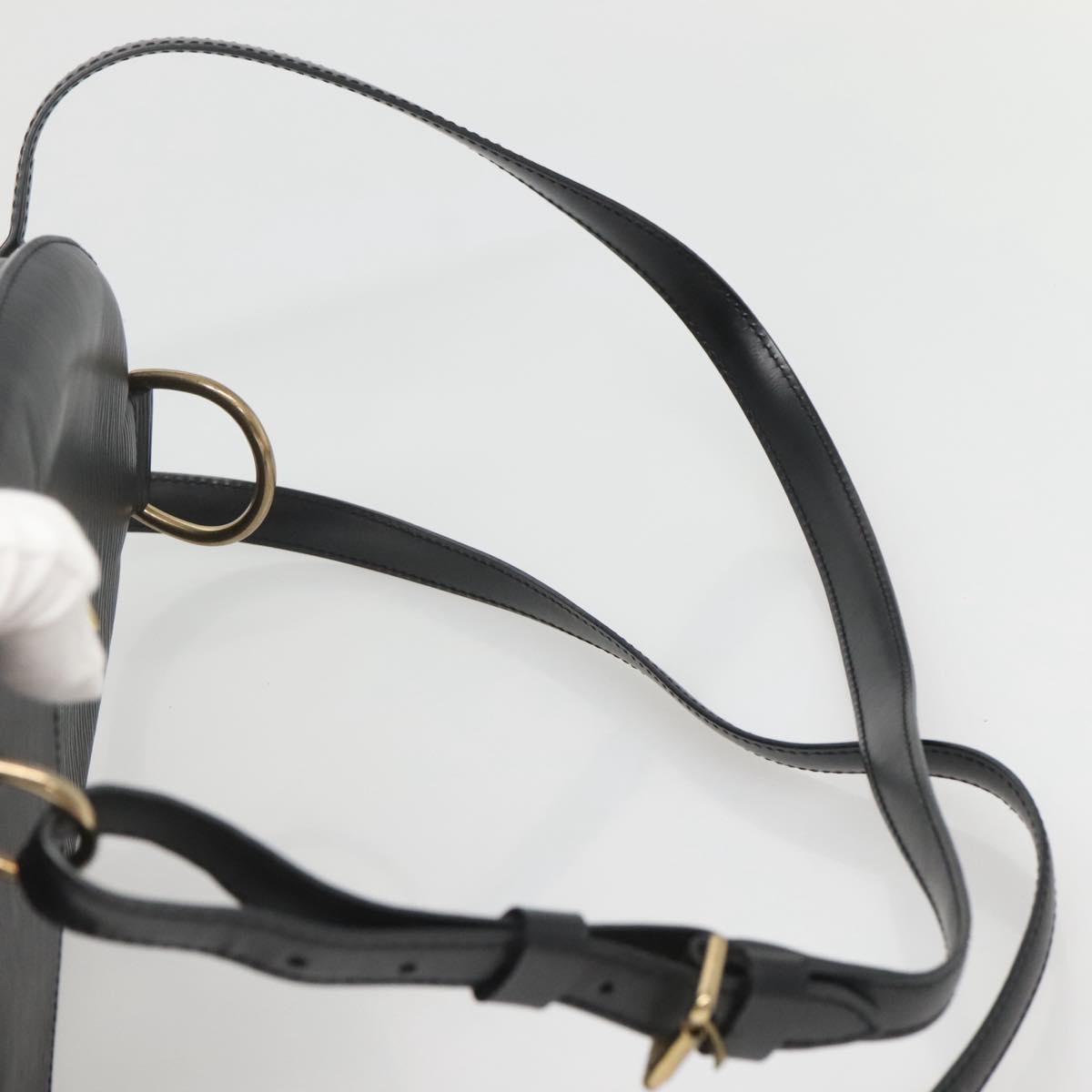 LOUIS VUITTON Epi Mabillon Backpack Black M52232 LV Auth 141335