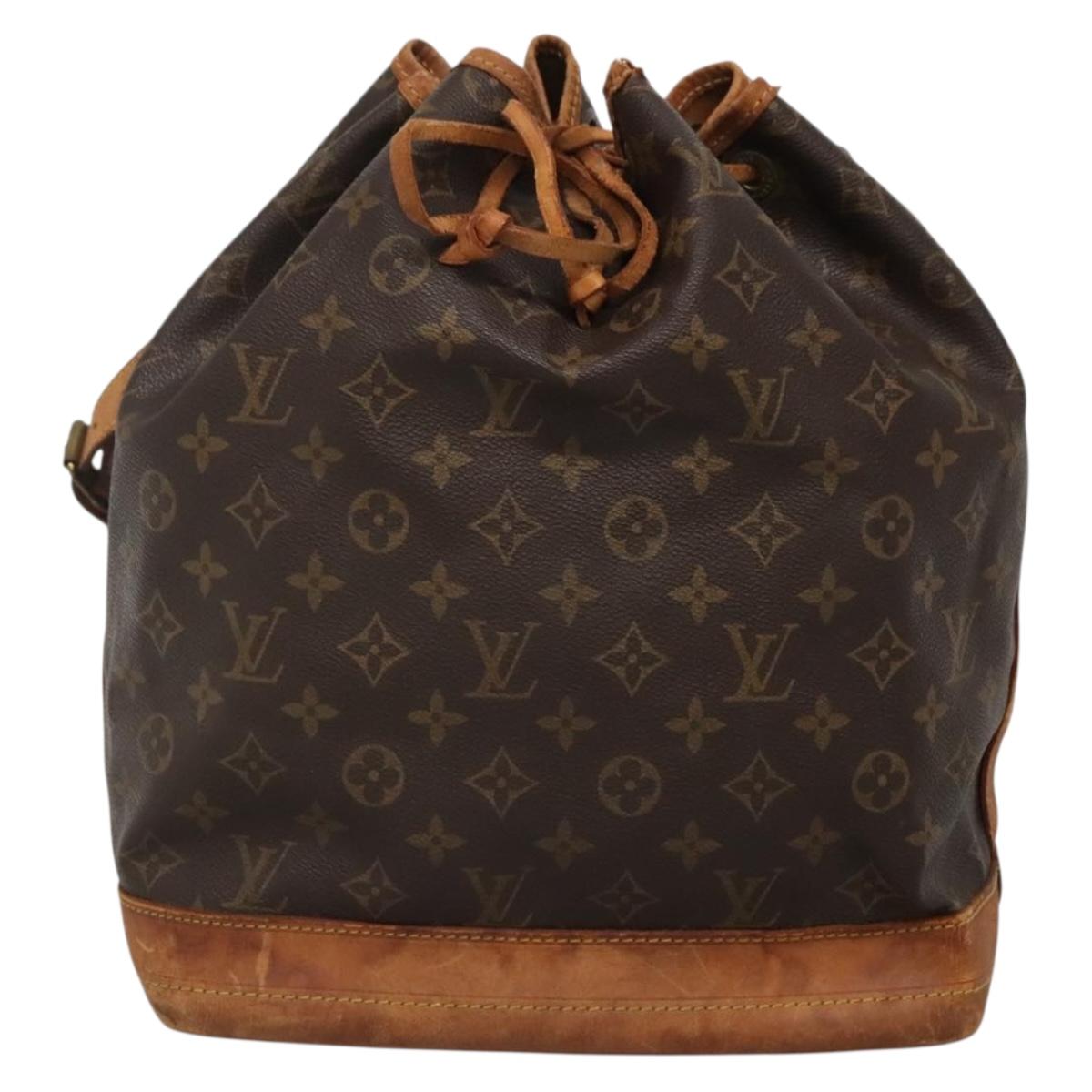 LOUIS VUITTON Monogram Noe Shoulder Bag M42224 LV Auth 141364