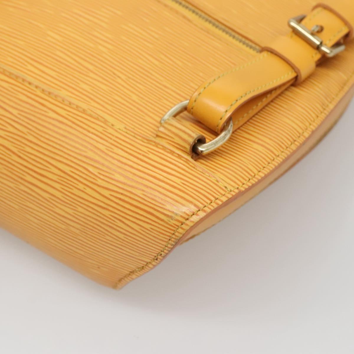 LOUIS VUITTON Epi Mabillon Backpack Yellow M52239 LV Auth 141386