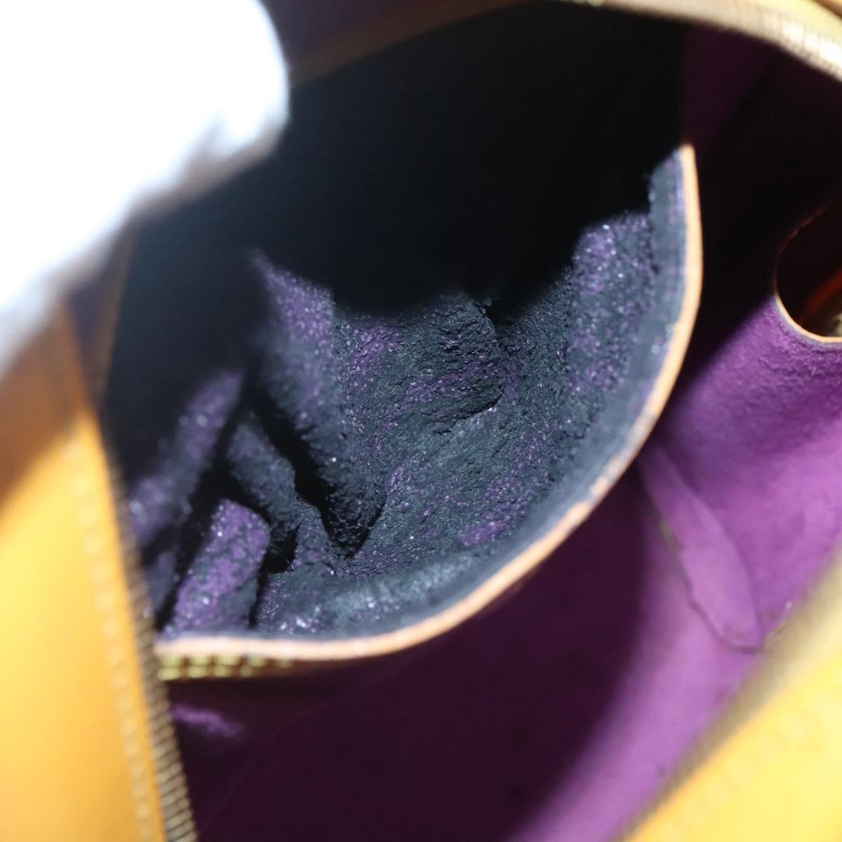 LOUIS VUITTON Epi Mabillon Backpack Yellow M52239 LV Auth 141386