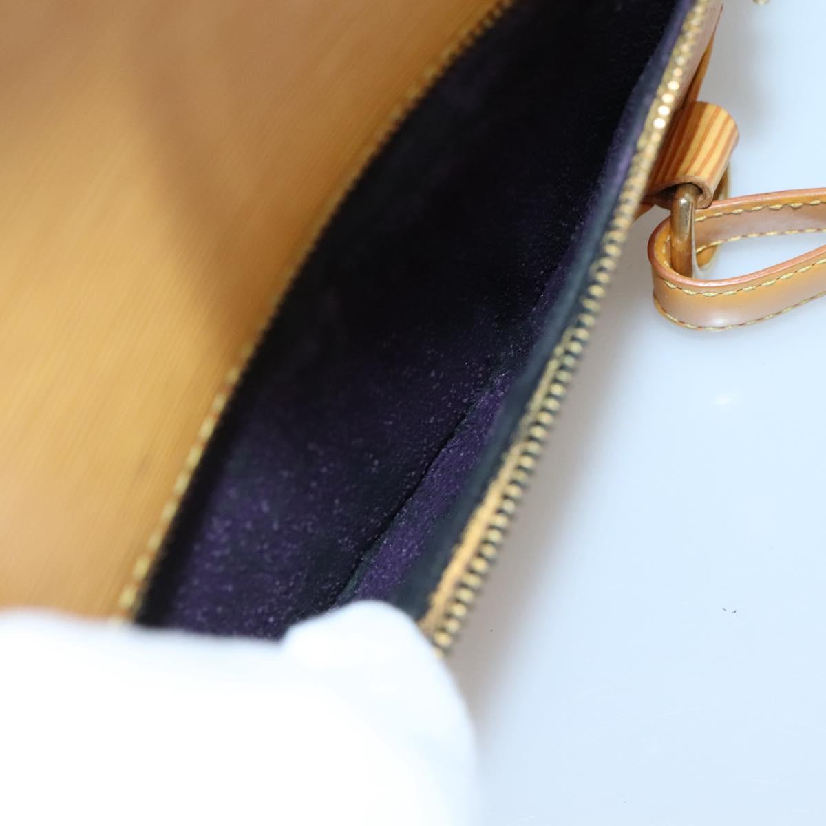 LOUIS VUITTON Epi Mabillon Backpack Yellow M52239 LV Auth 141386