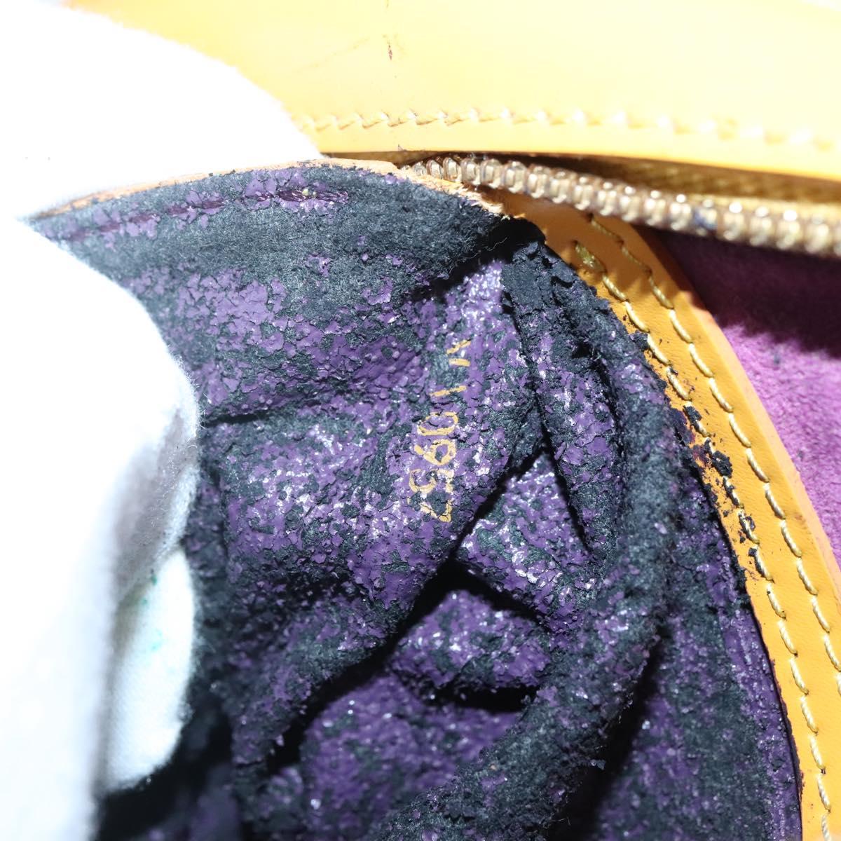 LOUIS VUITTON Epi Mabillon Backpack Yellow M52239 LV Auth 141386