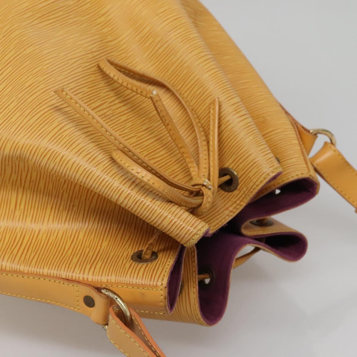 LOUIS VUITTON Epi Noe Shoulder Bag Tassili Yellow M44009 LV Auth 141399