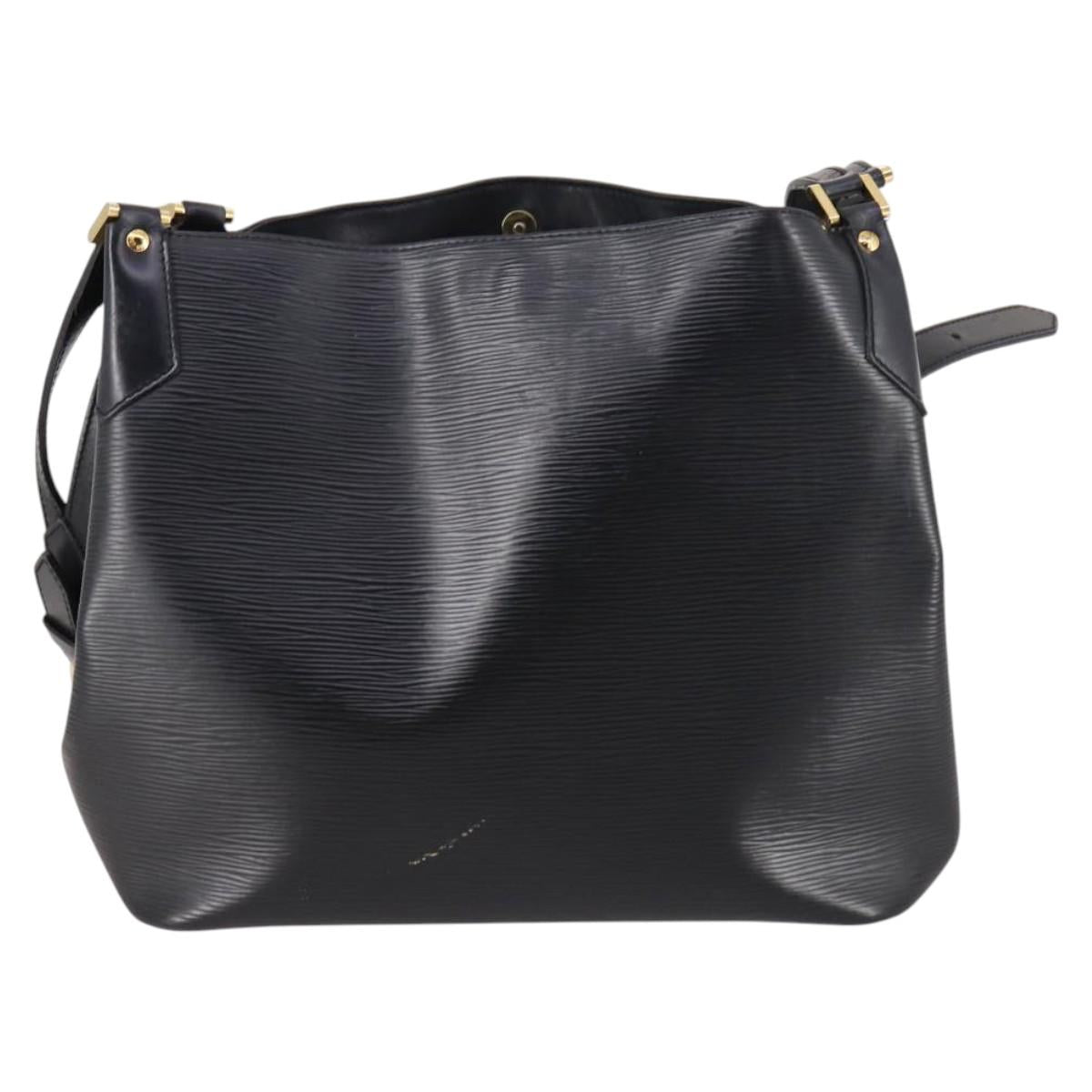 LOUIS VUITTON Epi Mandala MM Shoulder Bag Black M58892 LV Auth 141400