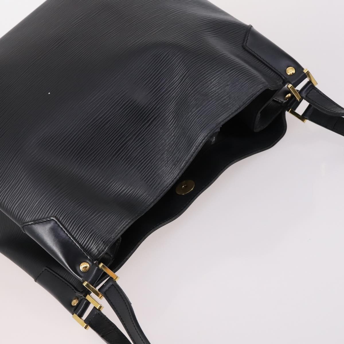 LOUIS VUITTON Epi Mandala MM Shoulder Bag Black M58892 LV Auth 141400