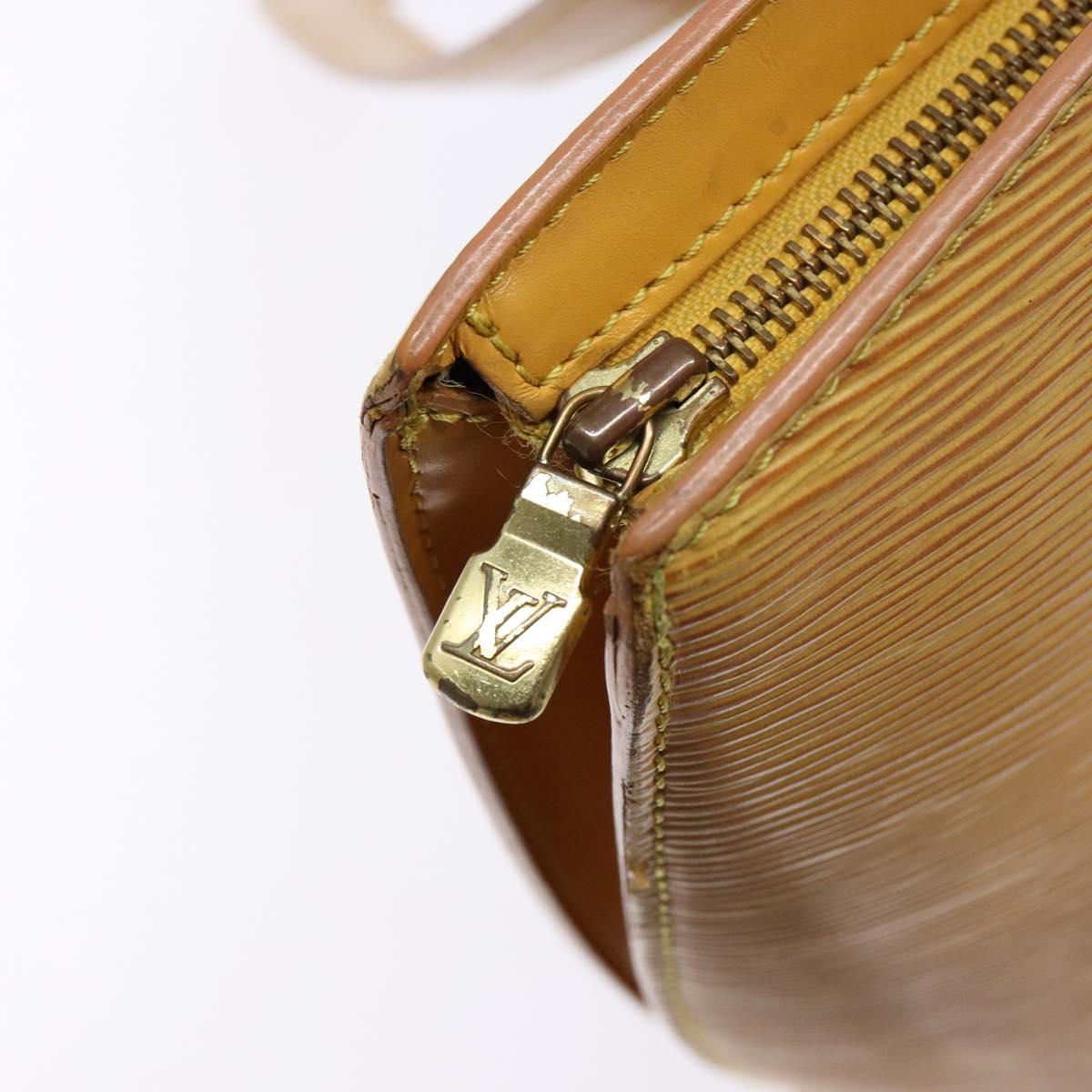 LOUIS VUITTON Epi Saint Jacques Shopping Shoulder Bag Yellow M52269 Auth 141419