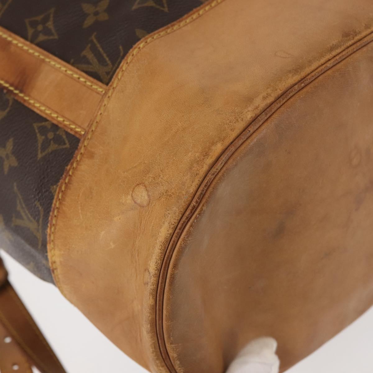 LOUIS VUITTON Monogram Randonnee GM Shoulder Bag M42244 LV Auth 141436