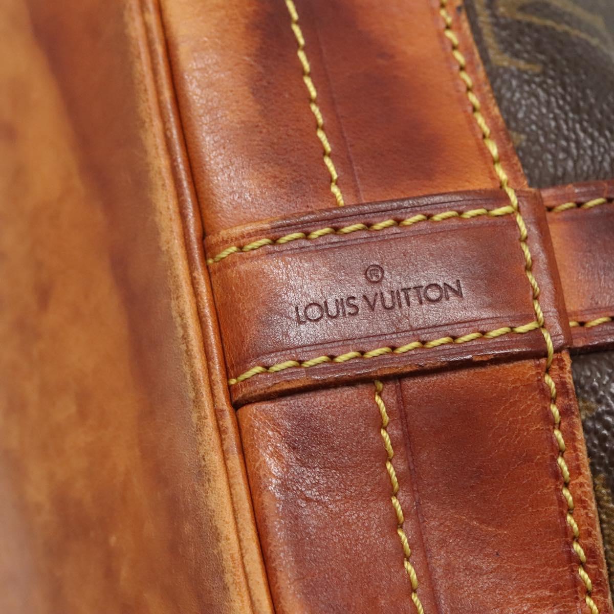 LOUIS VUITTON Monogram Noe Shoulder Bag M42224 LV Auth 141437