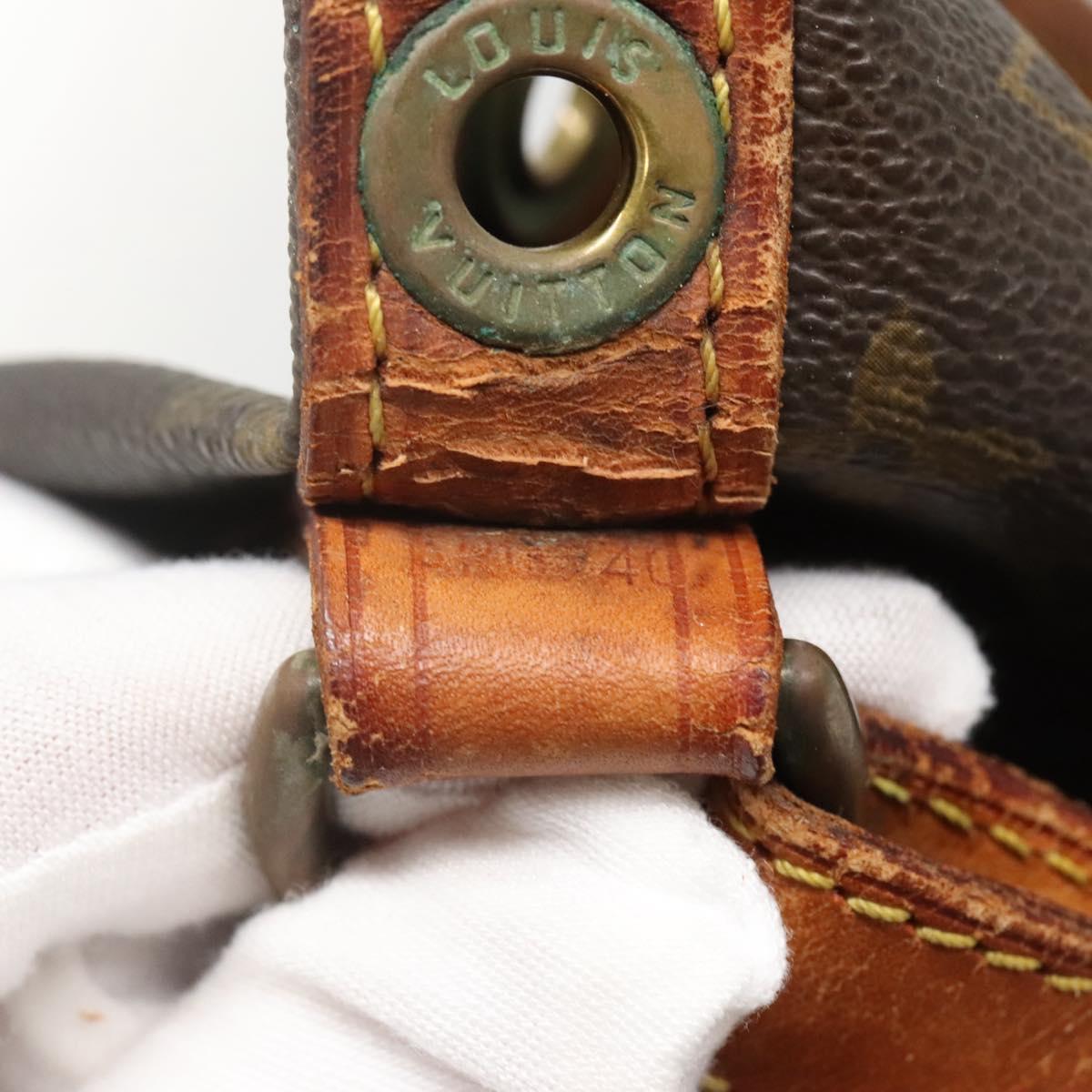 LOUIS VUITTON Monogram Noe Shoulder Bag M42224 LV Auth 141437