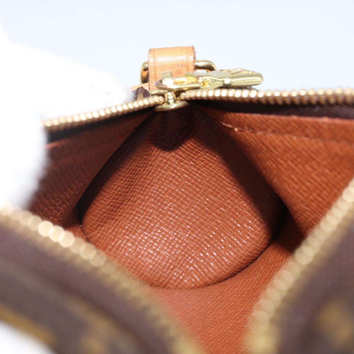 LOUIS VUITTON Monogram Papillon Pouch LV Auth 141444