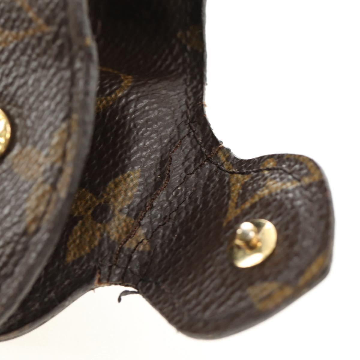 LOUIS VUITTON Monogram Etui Lunette MM Glasses Case M66544 LV Auth 141445