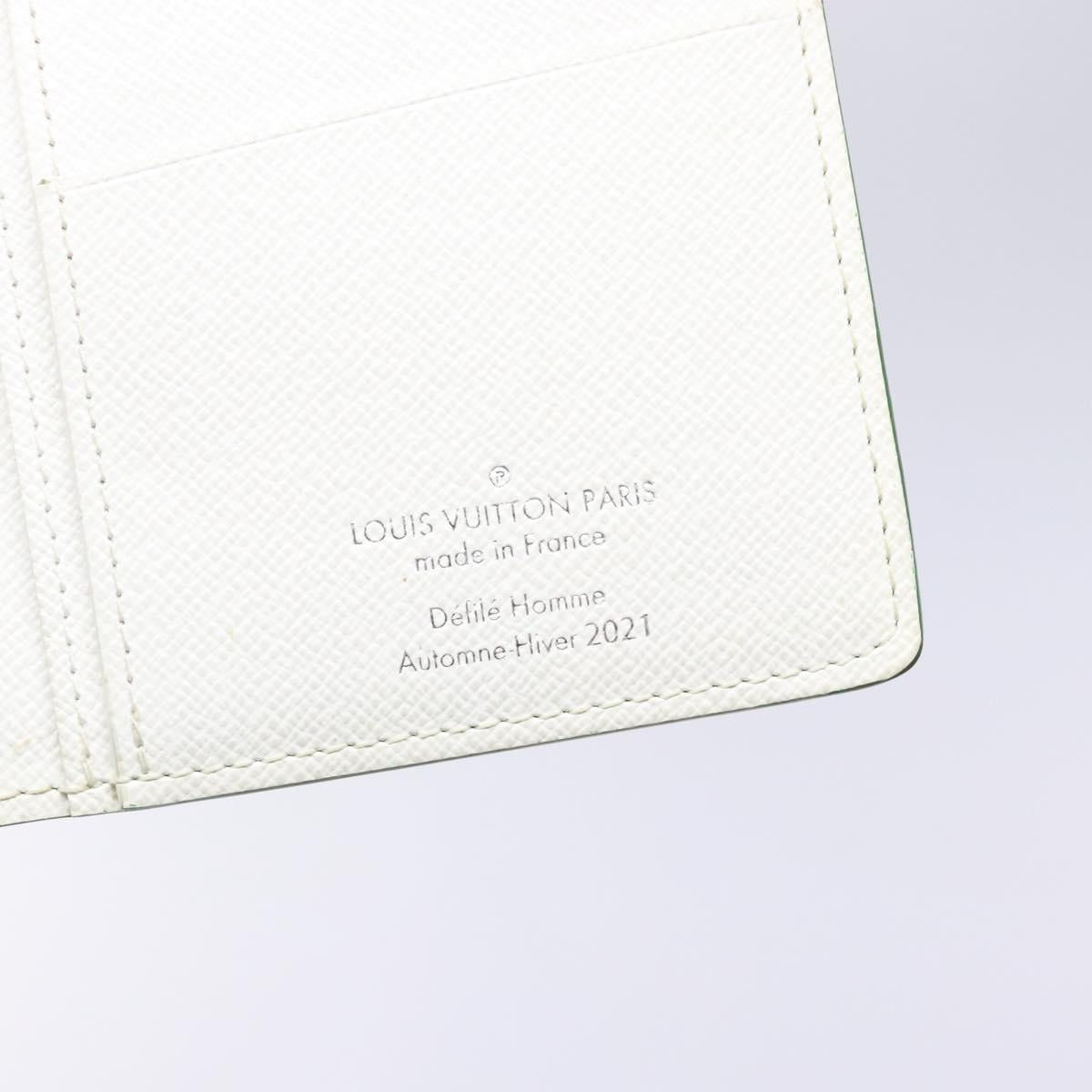 LOUIS VUITTON Monogram Everyday Portefeuille Brazza Green M80801 LV Auth 141451