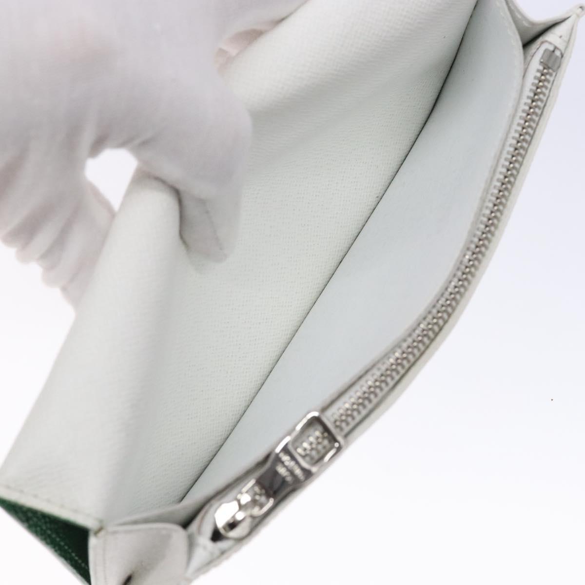 LOUIS VUITTON Monogram Everyday Portefeuille Brazza Green M80801 LV Auth 141451