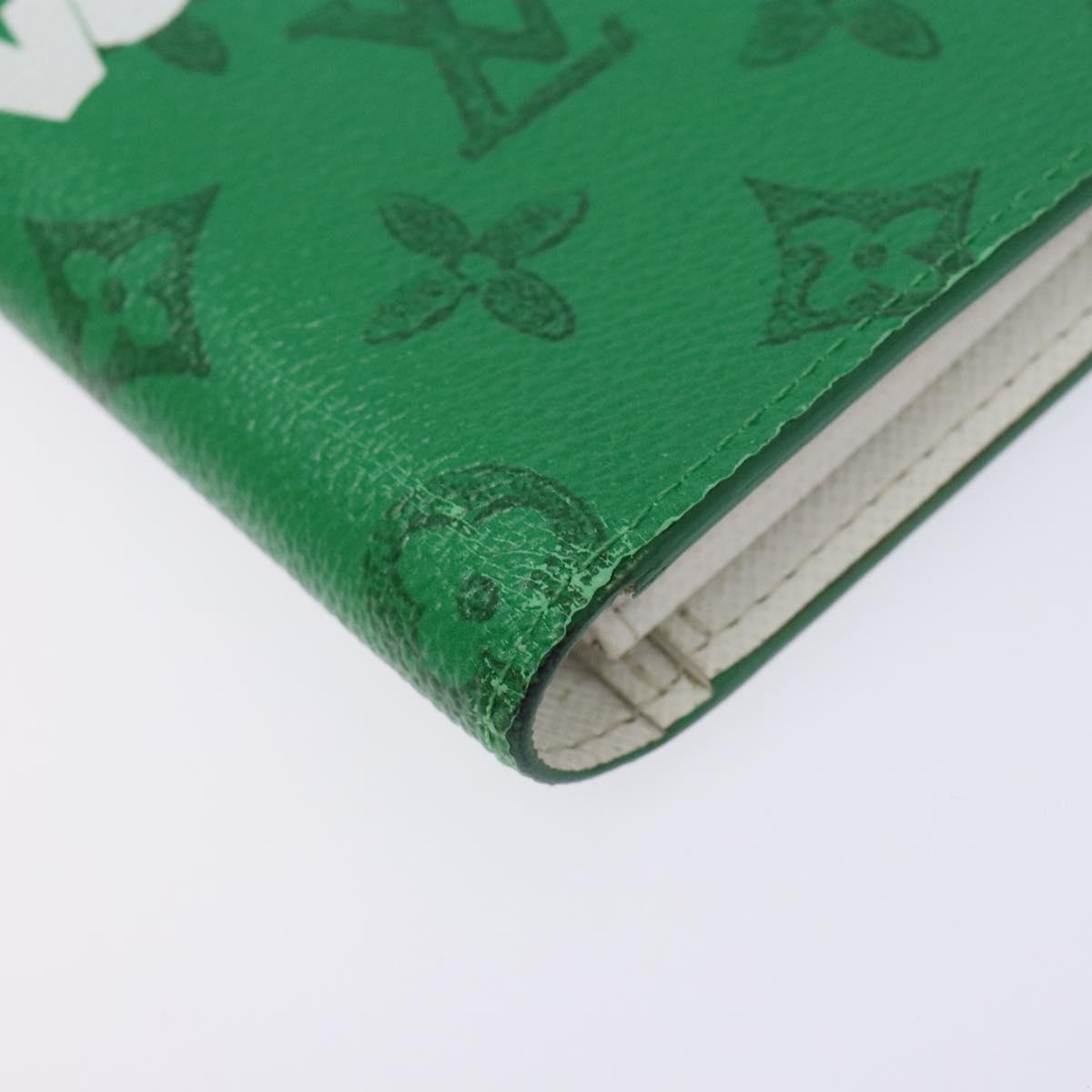 LOUIS VUITTON Monogram Everyday Portefeuille Brazza Green M80801 LV Auth 141451