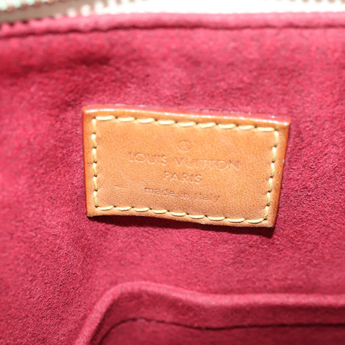 LOUIS VUITTON Monogram Multicolor Alma GM Hand Bag White M40441 LV Auth 141457V