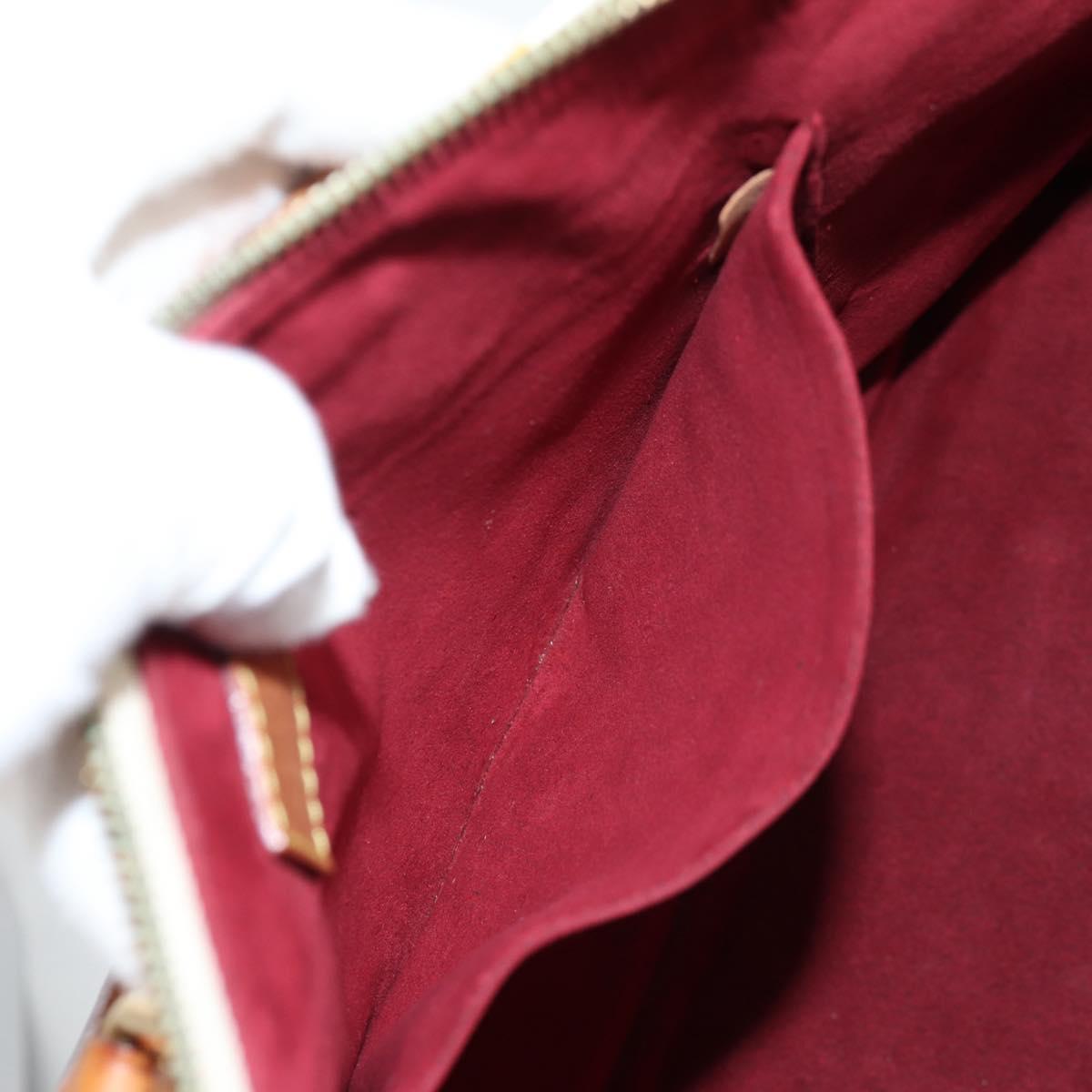 LOUIS VUITTON Monogram Multicolor Alma GM Hand Bag White M40441 LV Auth 141457V