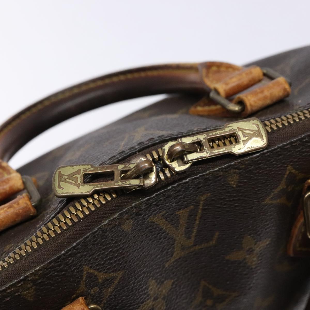 LOUIS VUITTON Monogram Alma Hand Bag M51130 LV Auth 141474