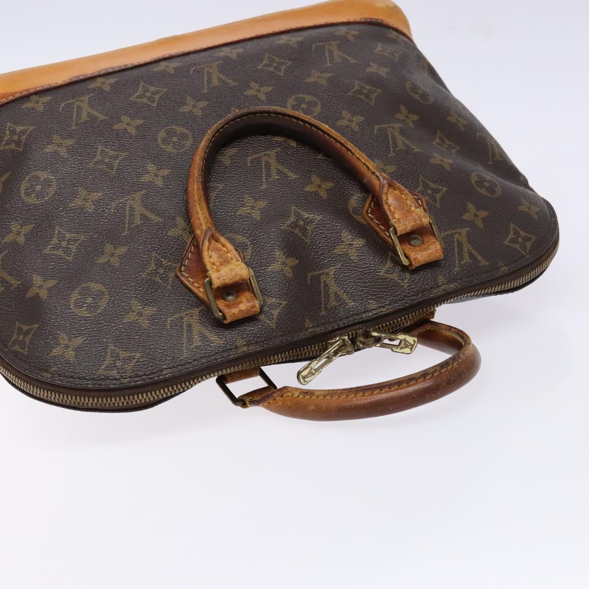 LOUIS VUITTON Monogram Alma Hand Bag M51130 LV Auth 141474
